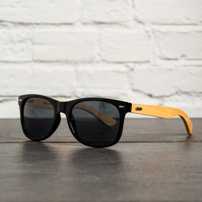 Personalized Wayfarer Wood Sunglasses